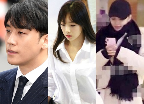 Sao thế giới gây bão khi lộ diện giữa tâm scandal: Taeyeon khóc nức nở, Seungri trang điểm kỹ, Lý Tiểu Lộ tỉnh bơ vui vẻ