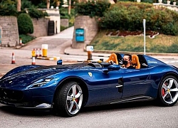 Siêu phẩm "không mui" Ferrari Monza đầu tiên cập bến Hồng Kông giữa tâm bão Corona