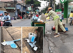 Vứt khẩu trang bừa bãi, coi chừng lây dịch bệnh