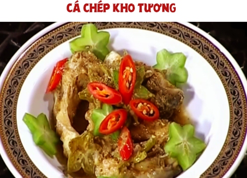 Cách làm cá chép kho tương trọn vị cuối tuần