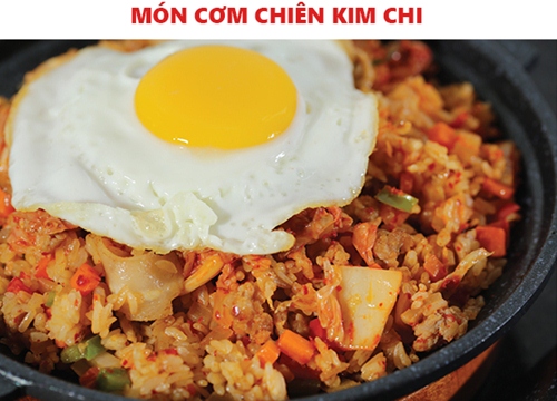 Cách làm cơm chiên kim chi chuẩn vị Hàn Quốc, ngon mê ly