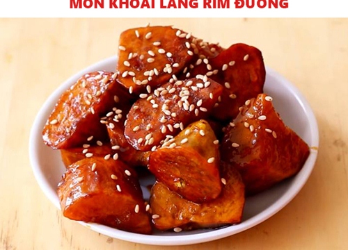 Cách làm khoai lang rim đường sóng sánh vị ngọt, ngon mê ly