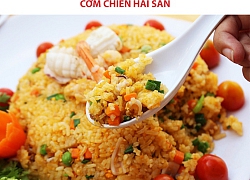 Cách làm cơm chiên hải sản ngon thần sầu xóa tan cơn đói