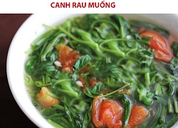 Cách nấu canh rau muống chua đậm đà rau cà