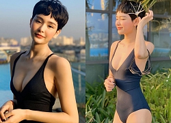 Hiền Hồ khiến dân mạng ngỡ ngàng trong lần hiếm hoi diện bikini