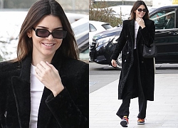 Kendall Jenner xinh đẹp ra phố dạo chơi ở Ý