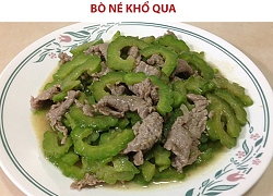 Cách làm bò né khổ qua ăn ngon lại bổ