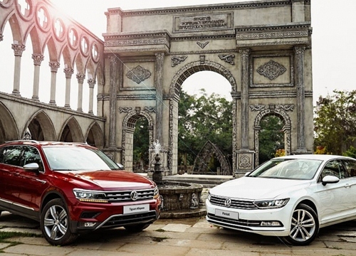 Mua xe Tiguan Allspace Highline và Passat BlueMotion High được tặng lệ phí trước bạ