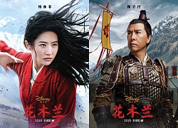 Mulan - Hoa Mộc Lan tung bộ poster mới của các nhân vật chính trong phim