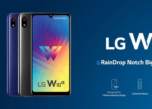 Ra mắt LG W10 Alpha với màn hình lớn, giá chỉ hơn 2 triệu