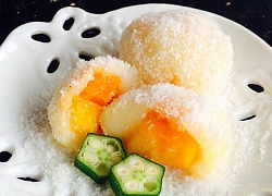 Cách làm bánh mochi nhân xoài dẻo thơm, nhìn là mê