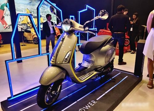 Vespa Elettrica tái xuất, càng ngắm càng say đến nao lòng