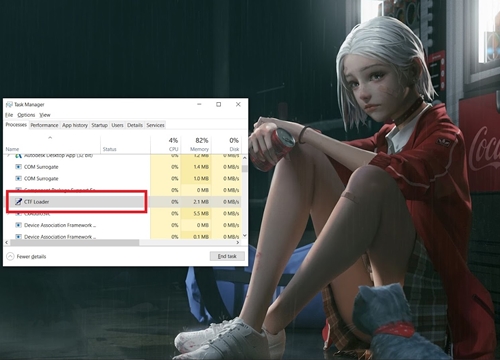 CTF Loader trong Task Manager là gì mà dù icon khả nghi nhưng bạn cũng không cần lo lắng