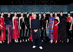 Giorgio Armani diễn không khán giả mùa dịch