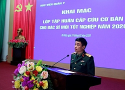 Học viện Quân y khai mạc Lớp tập huấn cấp cứu cơ bản cho bác sĩ mới tốt nghiệp năm 2020