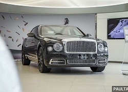 Một trong 100 chiếc Bentley Mulsanne Phiên bản W.O. đã có mặt tại Malaysia