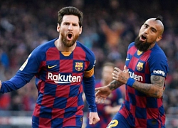 Messi 'xâu kim' đối thủ và ghi bàn