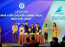 Bamboo Airways tài trợ vận chuyển cho CLB bóng đá Hà Nội năm 2020