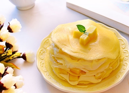 Công thức làm pancake xoài ngon miễn chê