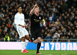 Ghi 2 bàn trong 5 phút, Man City lội ngược dòng trước Real ở Bernabeu