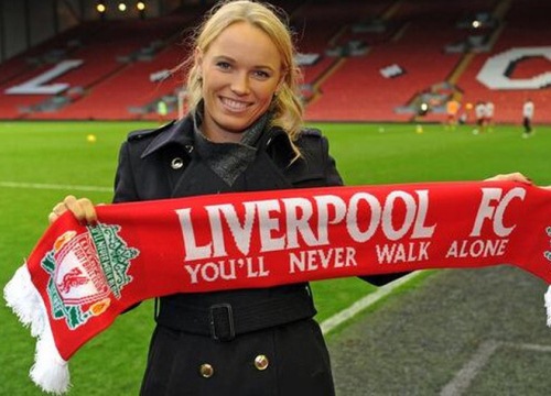 Wozniacki lên kế hoạch ăn mừng chức vô địch của Liverpool