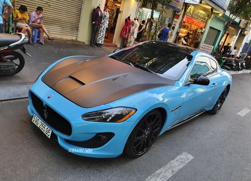 "Cây đinh ba Ý" Maserati GranTurismo khoe dáng dưới hoàng hôn Sài Thành