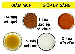 Công thức 6 loại mặt nạ giúp da săn, căng, khỏe, mịn