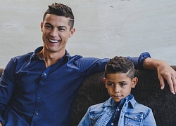 Cristiano Ronaldo Jr đá bóng giỏi giống cha, tập quên cả giờ ăn tối