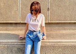 Street style sao Việt tuần qua: Ngọc Trinh, Kỳ Duyên so kè phong cách đối lập khi cùng diện áo phông và quần jeans