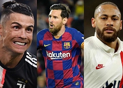 10 cầu thủ có thu nhập cao nhất thế giới: Messi không có đối thủ