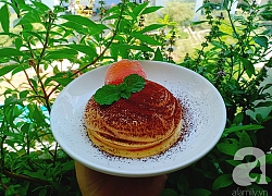 Ăn sáng ở nhà thử ngay Pancake Dalgona vừa ngon vừa sang chảnh