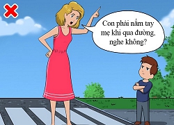 Bố mẹ thông minh chỉ vài "chiêu" để đối phó mỗi khi con bướng bỉnh