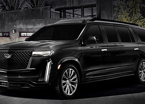 Cadillac Escalade 2021 "lột xác" thành xe limo chuyên dụng cho nhà giàu