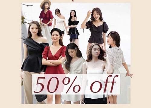 Còn gì vui hơn ở nhà shopping online: Bao nhiêu brand thời trang đang sale đây này chị em đã update chưa?