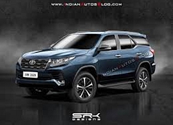 Hé lộ những hình ảnh đầu tiên của Toyota Fortuner 2021