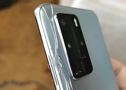 Huawei P40 Pro bị nứt mặt lưng có thể do té ngã và va đập mạnh