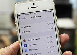 Hướng dẫn giải phóng bộ nhớ iPhone để lưu ảnh, ứng dụng