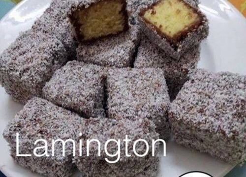 Lamington - hương vị đến từ Úc