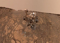 Những hình ảnh "tự sướng" mới của Rover Curiosity trên sao Hỏa