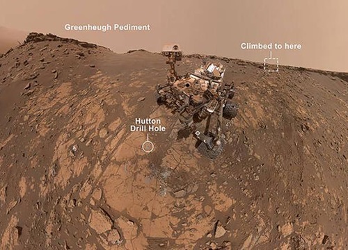 Robot của NASA selfie 'ăn mừng' thành tích chưa từng có trên sao Hỏa