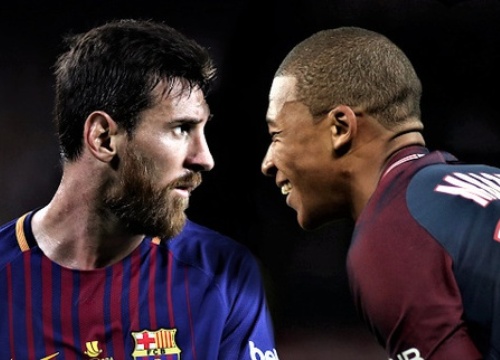 Thu nhập mỗi năm của Messi gấp gần 5 lần Mbappe