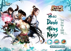 "Tránh xa Cô Vy, ở nhà chiến Võ Đạo hội đi!" là thông điệp khuyến khích game thủ của Giang Hồ Chi Mộng