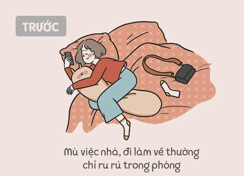 Bộ tranh về sự khác nhau trước và sau khi có dịch: Nỗi lo thêm nhiều nhưng bỗng thấy yêu nhà, yêu bố, yêu mẹ hơn