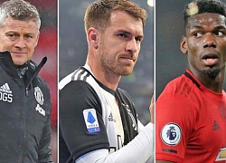 Juventus dùng Ramsey để 'dụ' MU bán Paul Pogba