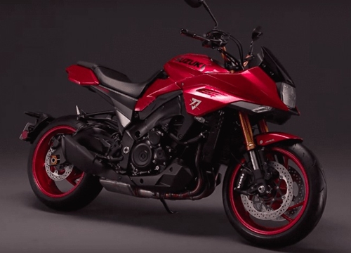 "Gươm thần" 2020 Suzuki Katana GSX-S1000S có màu đỏ máu cực nóng