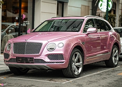 Cận cảnh Bentley Bentayga màu điệu nhất Việt Nam