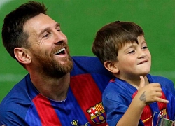 Cú đúp của con trai Messi gây sốt mạng xã hội