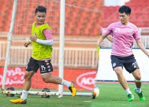 Đình Trọng không kịp dự trận ra quân V-League