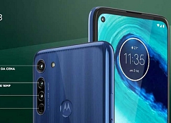 Moto G8 ra mắt với màn hình đục lỗ, 3 camera sau và chip Snapdragon