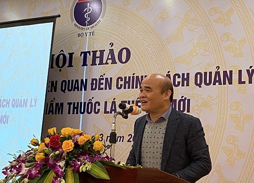 Nhiều chất độc, chất gây ung thư có trong thuốc lá điện tử